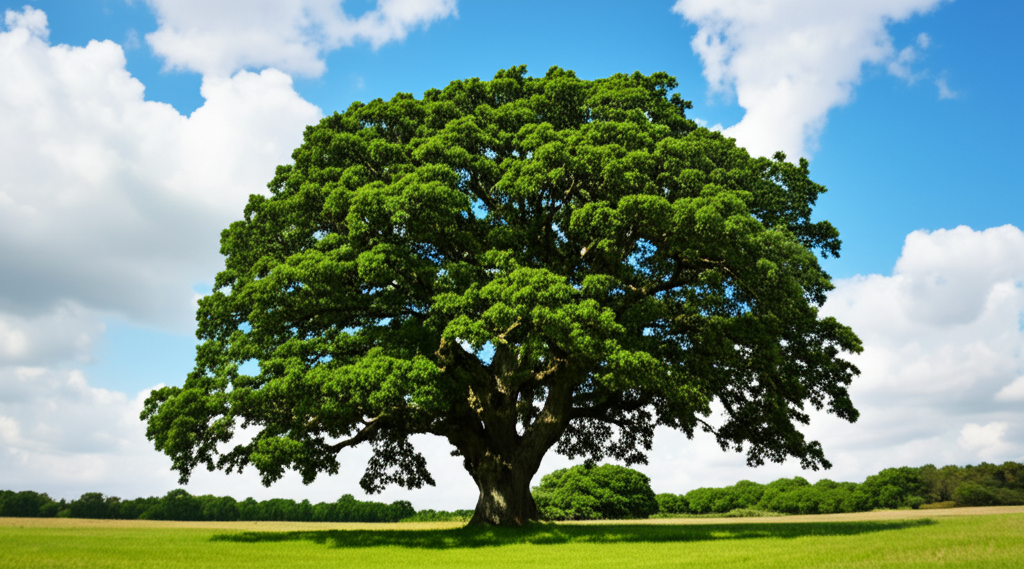 Дуб черешчатый